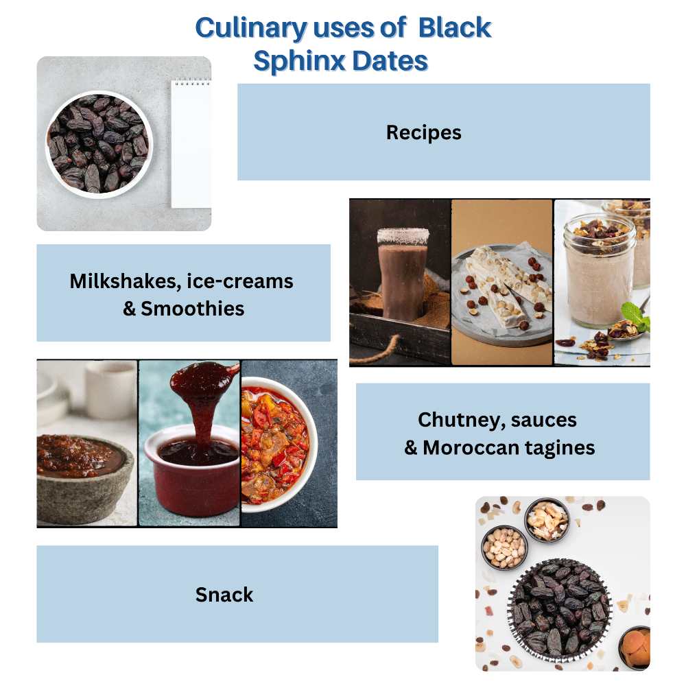 Culinary uses of Black Sphinx Dates
