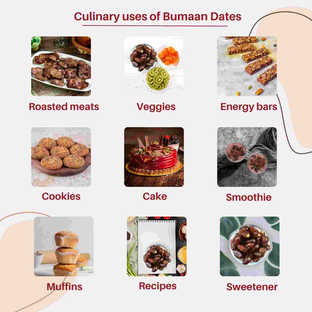 Culinary Uses of Bumaan Dates
