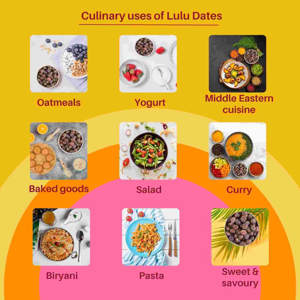 Culinary Uses of Lulu dates